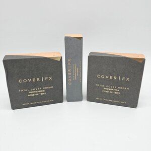 Cover Fx Total Cream Foundation (M1, M2) and Longwear Concealer (L3)